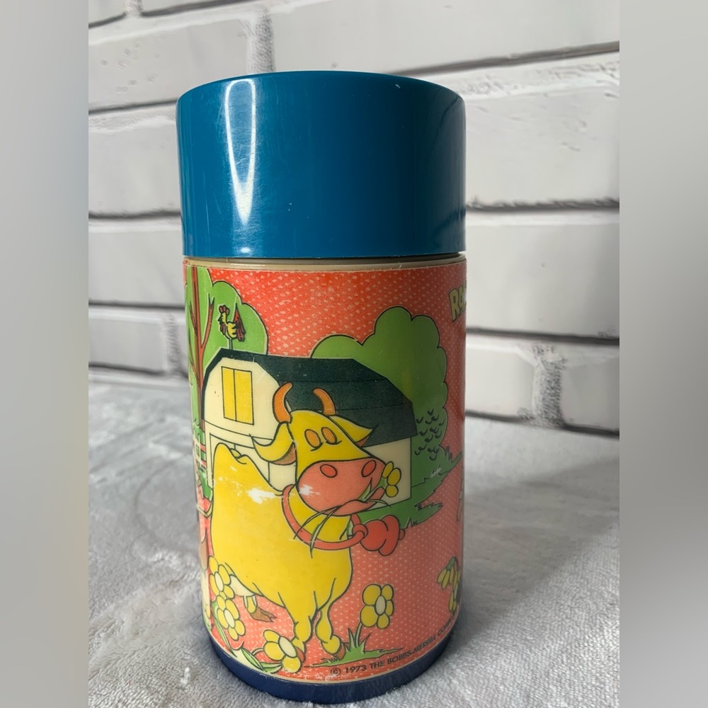 3/$30 1973 Raggedy Ann & Andy Thermos – Bobbs-Merrill Co. –Vintage Collectible - Picture 3 of 14